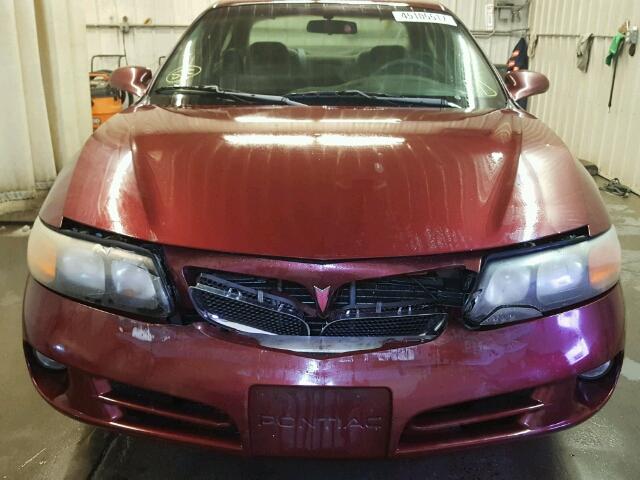 1G2HX54K924102470 - 2002 PONTIAC BONNEVILLE MAROON photo 9