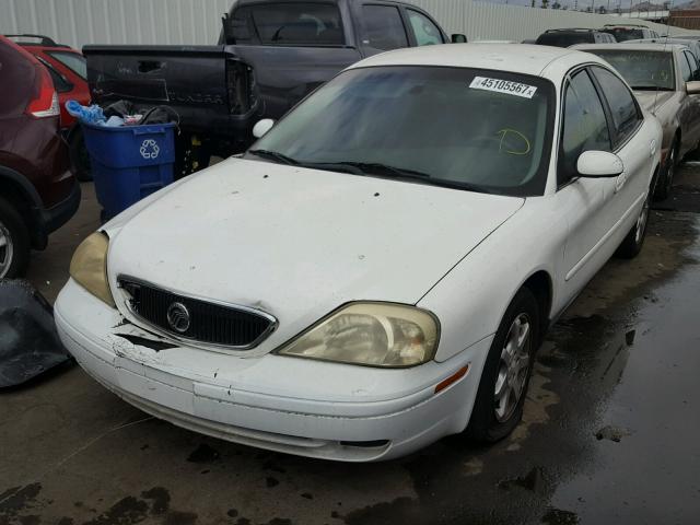 1MEFM50U53A608365 - 2003 MERCURY SABLE GS WHITE photo 2