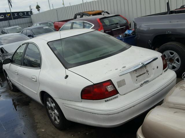 1MEFM50U53A608365 - 2003 MERCURY SABLE GS WHITE photo 3