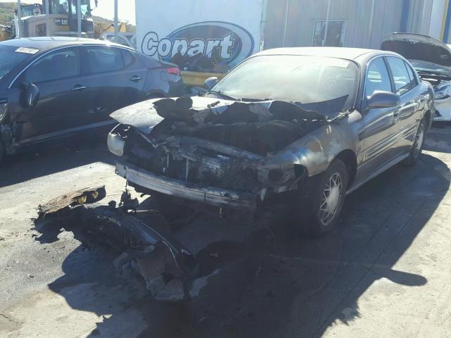 1G4HR54KX1U242009 - 2001 BUICK LESABRE LI GRAY photo 2