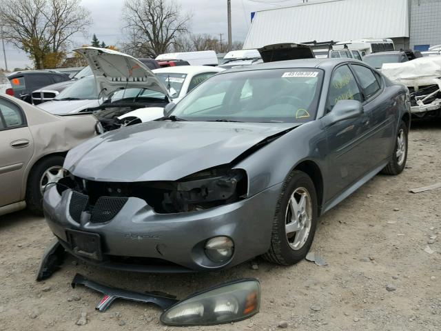 2G2WS522X41273574 - 2004 PONTIAC GRAND PRIX GRAY photo 2