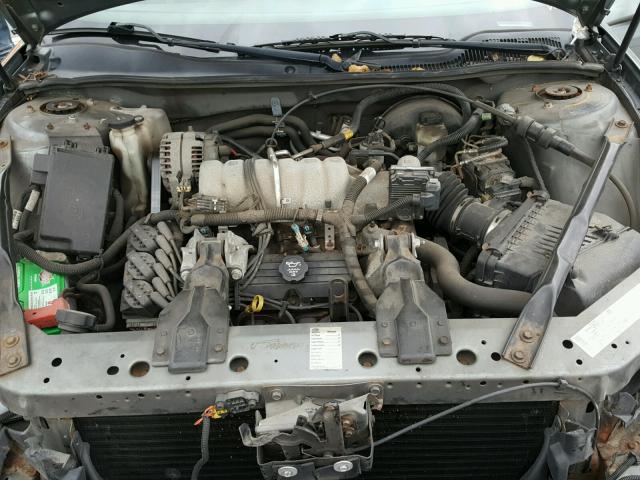 2G2WS522X41273574 - 2004 PONTIAC GRAND PRIX GRAY photo 7