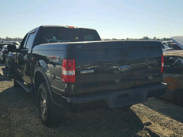 1FTPW14574KC36891 - 2004 FORD F150 SUPER BLACK photo 3