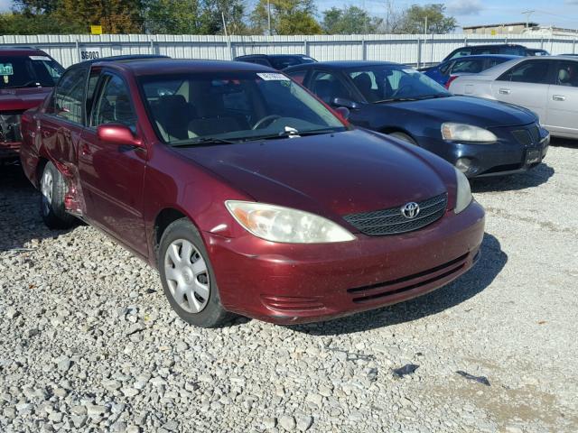 4T1BE32K74U374366 - 2004 TOYOTA CAMRY MAROON photo 1