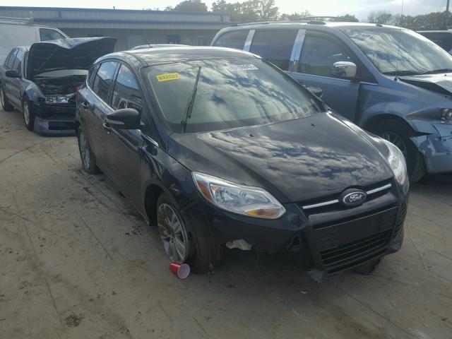 1FAHP3M29CL342308 - 2012 FORD FOCUS SEL BLACK photo 1