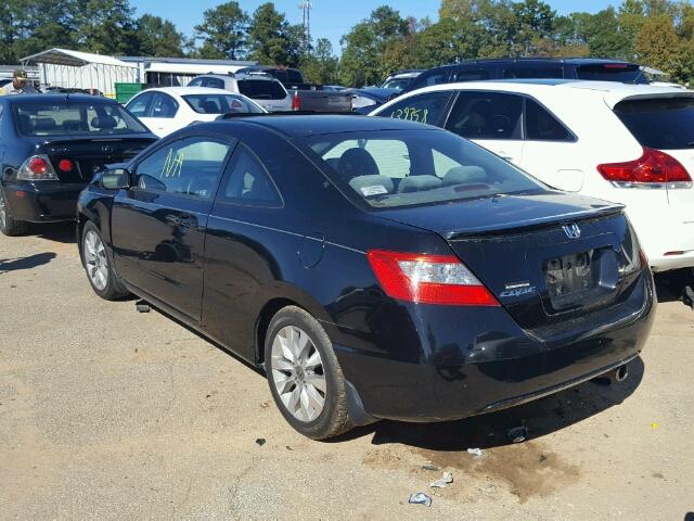 2HGFG1B83BH516013 - 2011 HONDA CIVIC EX BLACK photo 3