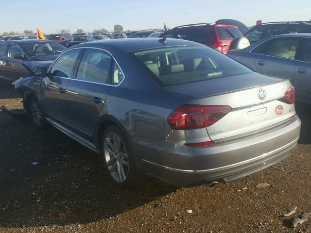 1VWDT7A36HC066697 - 2017 VOLKSWAGEN PASSAT R-L GRAY photo 3