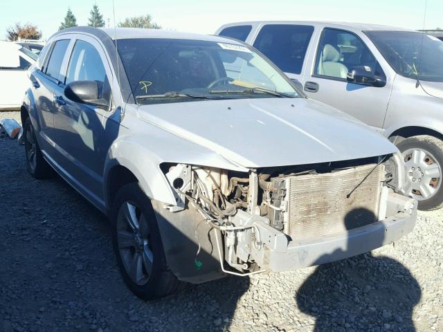 1B3CB4HA4AD650585 - 2010 DODGE CALIBER SX SILVER photo 1