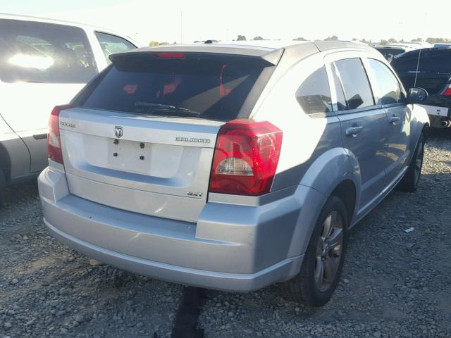 1B3CB4HA4AD650585 - 2010 DODGE CALIBER SX SILVER photo 4