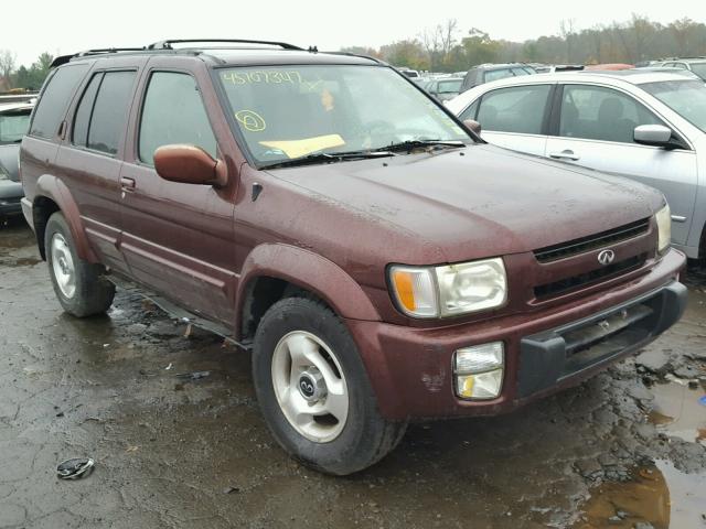 JNRAR07Y6XW063388 - 1999 INFINITI QX4 BURGUNDY photo 1