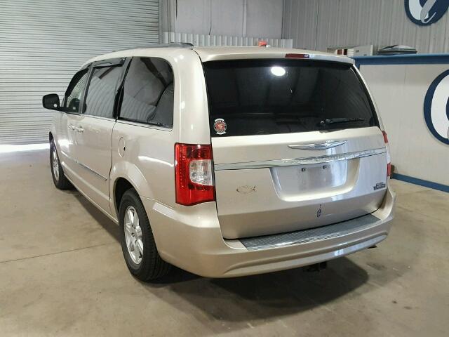 2C4RC1BG7DR526006 - 2013 CHRYSLER TOWN & COU TAN photo 3