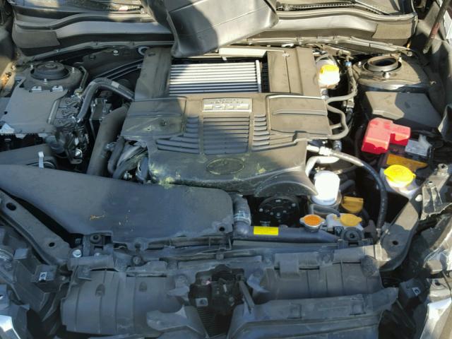 JF2SJGEC0HH449274 - 2017 SUBARU FORESTER 2 BLACK photo 7