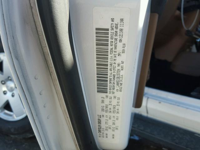 1J4AA5D13BL557224 - 2011 JEEP WRANGLER S WHITE photo 10