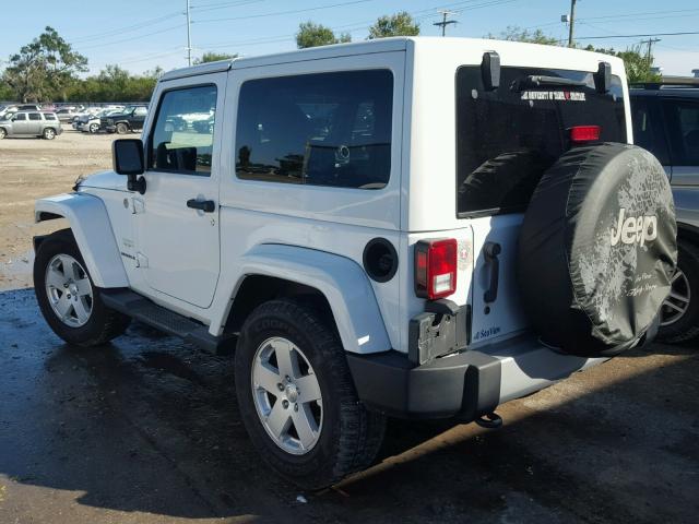 1J4AA5D13BL557224 - 2011 JEEP WRANGLER S WHITE photo 3