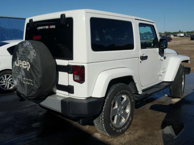 1J4AA5D13BL557224 - 2011 JEEP WRANGLER S WHITE photo 4