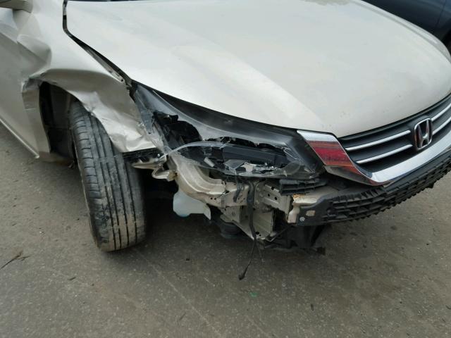 1HGCR2F82DA134862 - 2013 HONDA ACCORD EXL CREAM photo 9