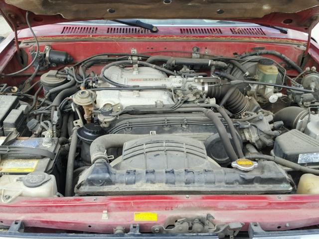 JT3VN39W0P0128852 - 1993 TOYOTA 4RUNNER VN RED photo 7