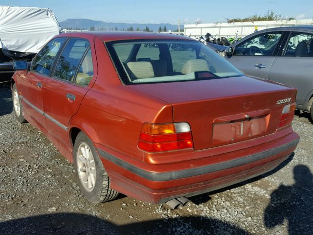 WBACD4321WAV64004 - 1998 BMW 328 I AUTO ORANGE photo 3