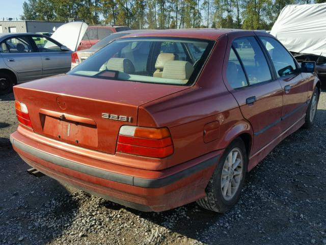 WBACD4321WAV64004 - 1998 BMW 328 I AUTO ORANGE photo 4