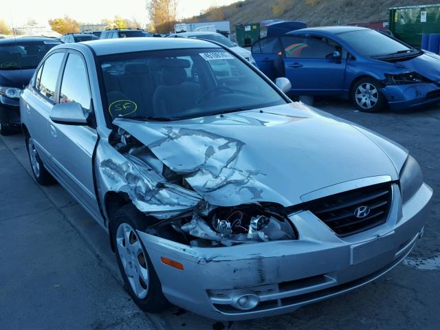 KMHDN46D25U030682 - 2005 HYUNDAI ELANTRA GL SILVER photo 1