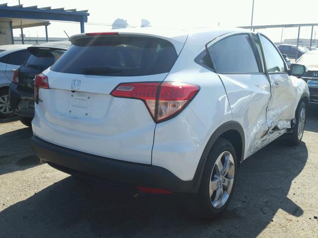 3CZRU5H54HM718131 - 2017 HONDA HR-V EX WHITE photo 4