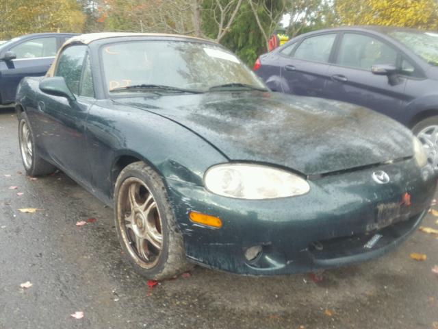 JM1NB353310204023 - 2001 MAZDA MX-5 MIATA GREEN photo 1