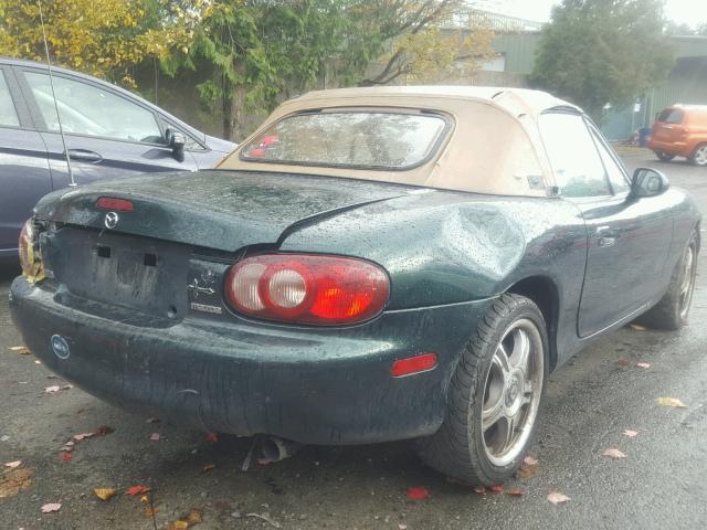 JM1NB353310204023 - 2001 MAZDA MX-5 MIATA GREEN photo 4