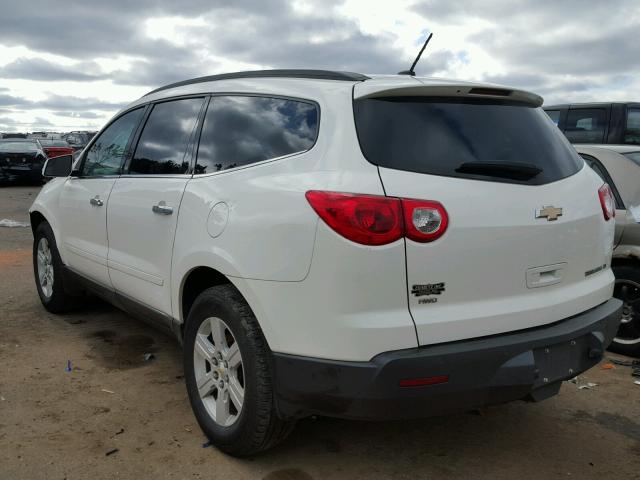 1GNKVGED8BJ292032 - 2011 CHEVROLET TRAVERSE WHITE photo 3