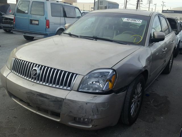 1MEHM43135G625458 - 2005 MERCURY MONTEGO PR BEIGE photo 2