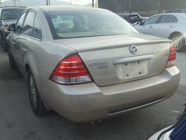 1MEHM43135G625458 - 2005 MERCURY MONTEGO PR 米色 照片 3