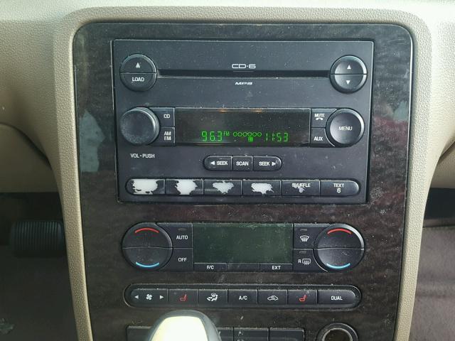 1MEHM43135G625458 - 2005 MERCURY MONTEGO PR 米色 照片 9