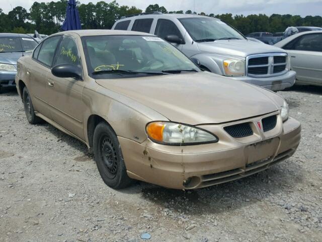 1G2NE52EX5M127727 - 2005 PONTIAC GRAND AM S GOLD photo 1