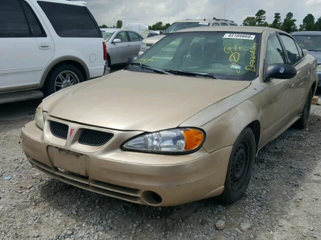 1G2NE52EX5M127727 - 2005 PONTIAC GRAND AM S GOLD photo 2