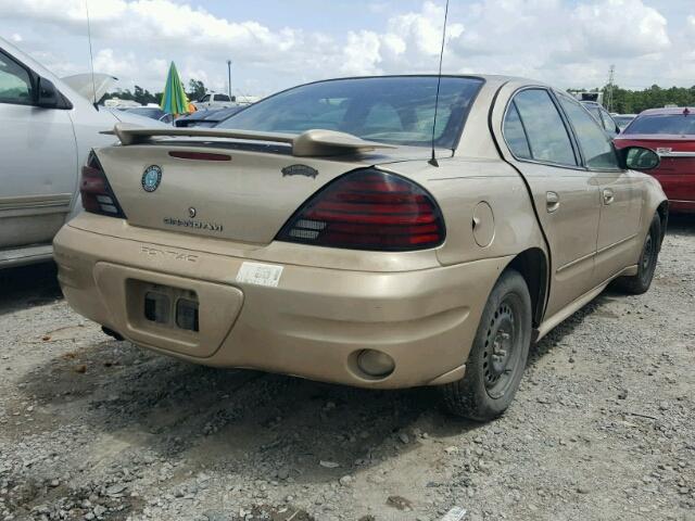 1G2NE52EX5M127727 - 2005 PONTIAC GRAND AM S GOLD photo 4
