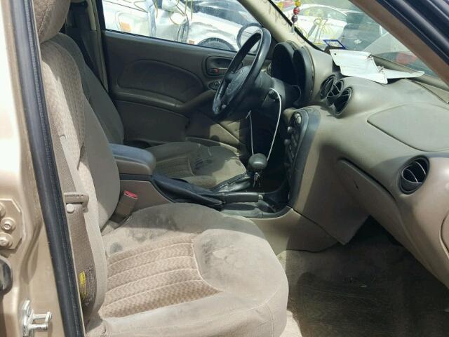 1G2NE52EX5M127727 - 2005 PONTIAC GRAND AM S GOLD photo 5