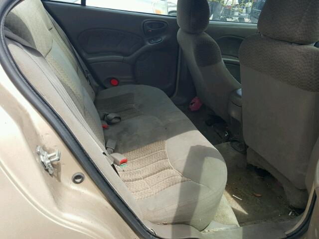 1G2NE52EX5M127727 - 2005 PONTIAC GRAND AM S GOLD photo 6