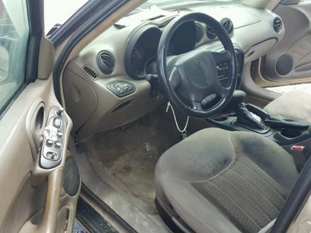 1G2NE52EX5M127727 - 2005 PONTIAC GRAND AM S GOLD photo 9