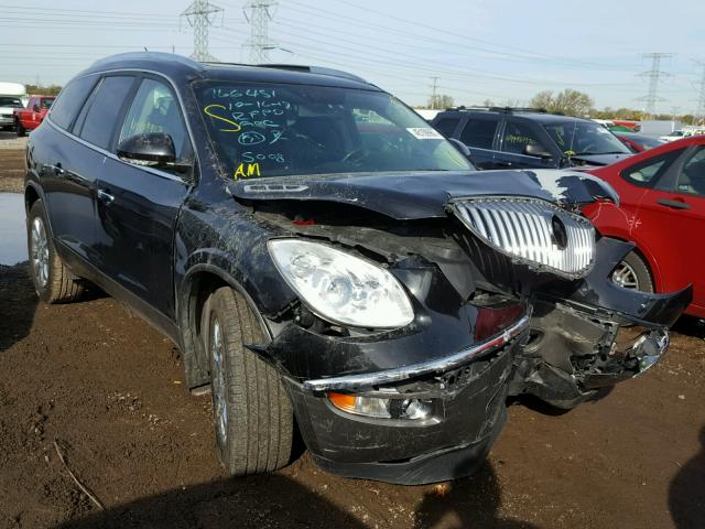 5GAKVBED5BJ165008 - 2011 BUICK ENCLAVE BLACK photo 1