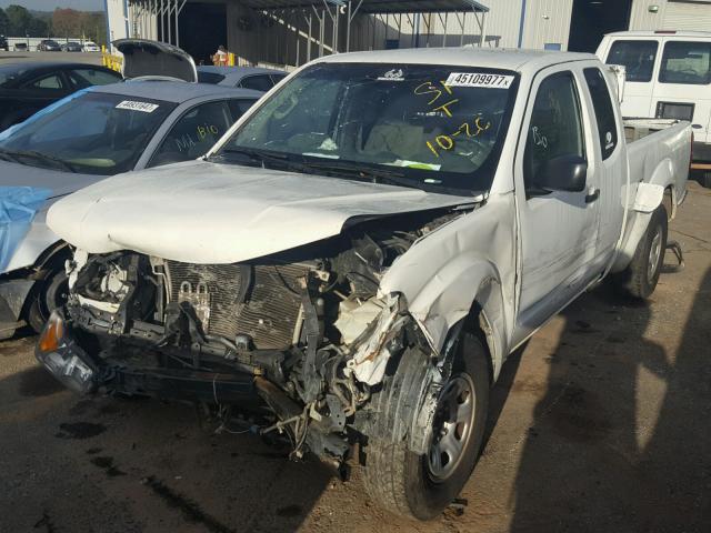 1N6BD0CT8DN747855 - 2013 NISSAN FRONTIER S WHITE photo 2