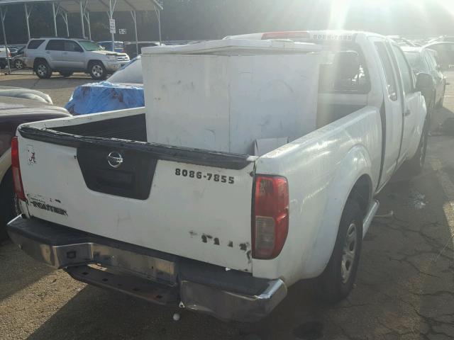 1N6BD0CT8DN747855 - 2013 NISSAN FRONTIER S WHITE photo 4