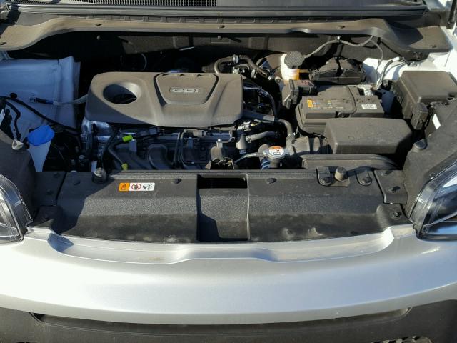 KNDJN2A25H7466365 - 2017 KIA SOUL SILVER photo 7