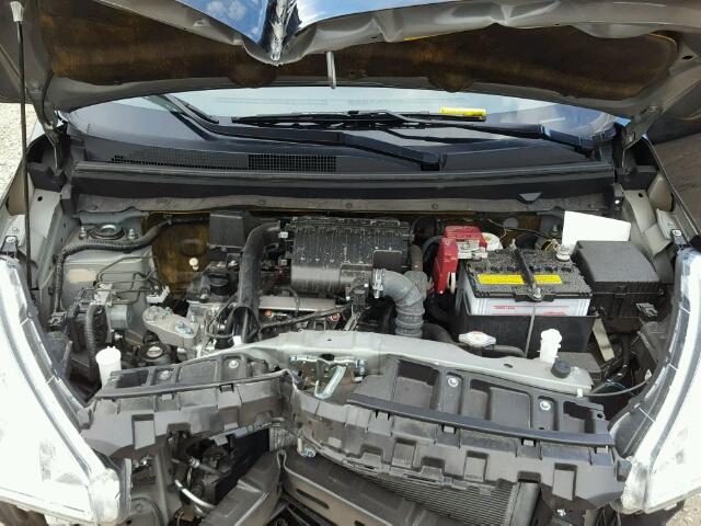 ML32F3FJ7HHF10132 - 2017 MITSUBISHI MIRAGE G4 BLACK photo 7