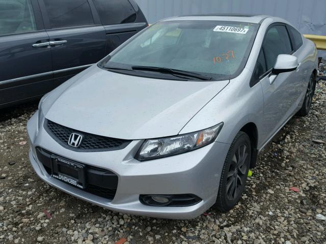 2HGFG3B8XDH528643 - 2013 HONDA CIVIC EX SILVER photo 2