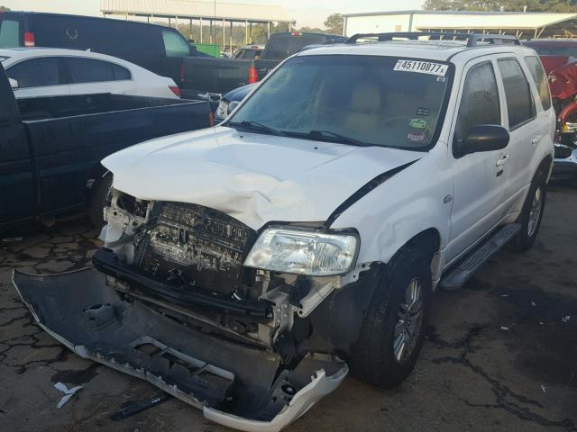 4M2YU811X7KJ05733 - 2007 MERCURY MARINER WHITE photo 2