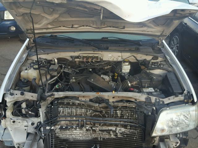 4M2YU811X7KJ05733 - 2007 MERCURY MARINER WHITE photo 7