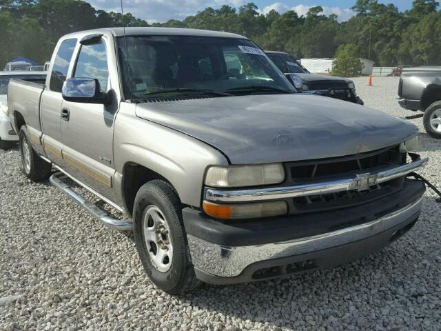 2GCEC19V111192178 - 2001 CHEVROLET SILVERADO BEIGE photo 1