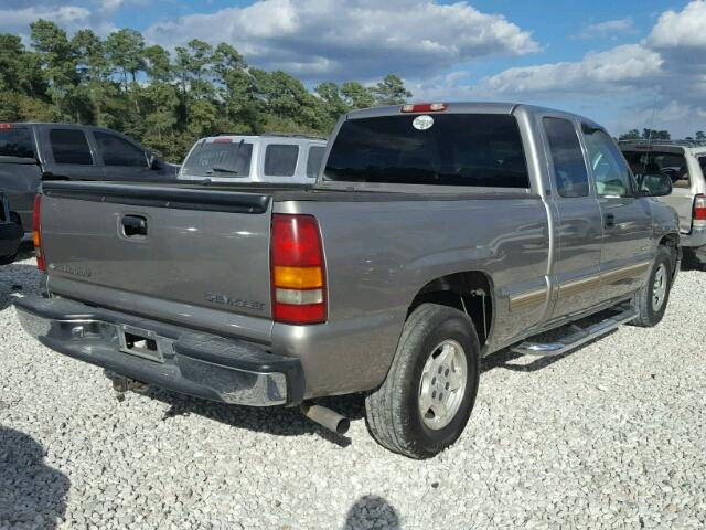 2GCEC19V111192178 - 2001 CHEVROLET SILVERADO BEIGE photo 4