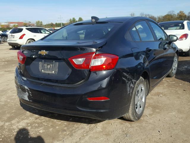 1G1BB5SM9G7278373 - 2016 CHEVROLET CRUZE LS BLACK photo 4