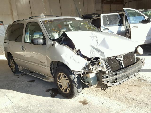 4N2XN11T8YD835621 - 2000 NISSAN QUEST SE SILVER photo 1