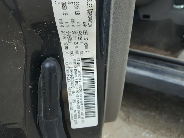 1J8HG48N86C175375 - 2006 JEEP COMMANDER Boz foto 10